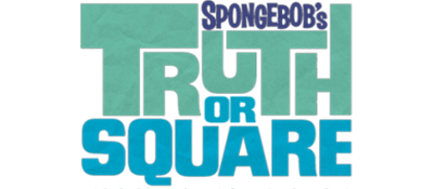 SpongeBob's Truth or Square title screen for Wii